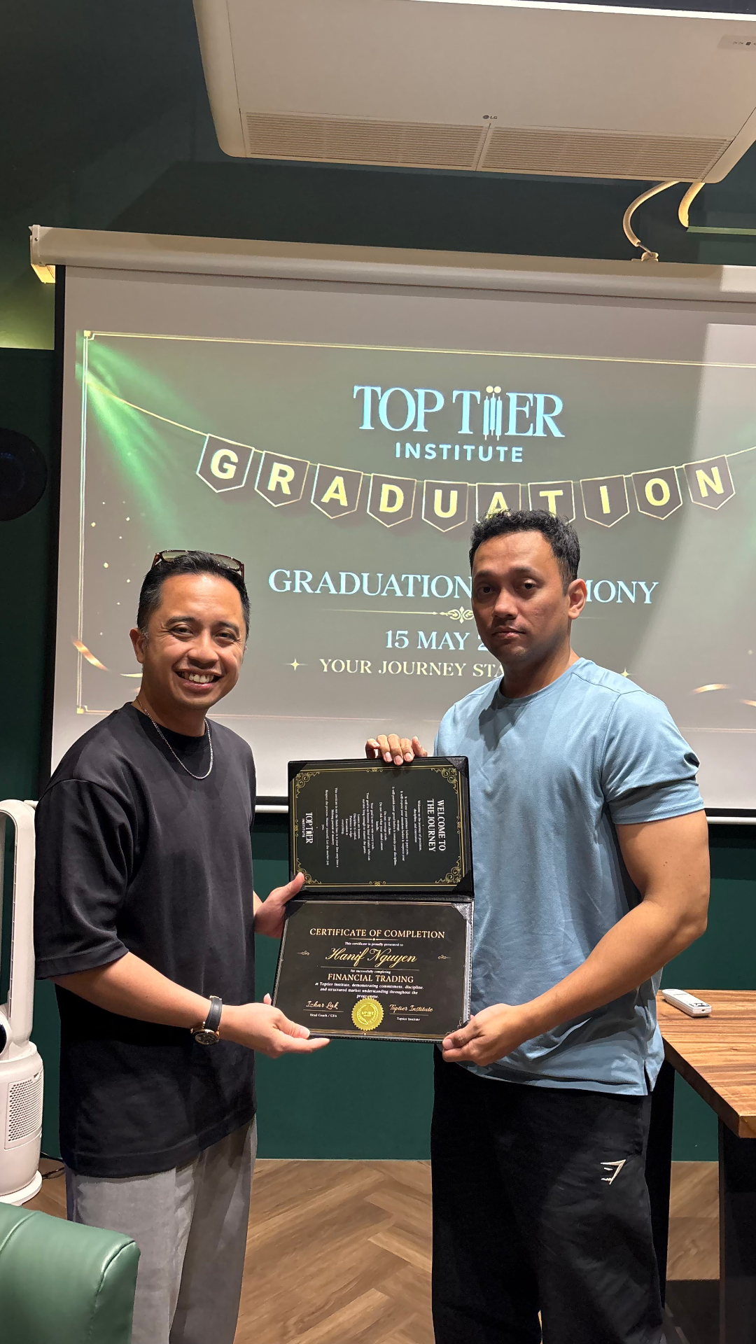Toptier Institute graduate 10