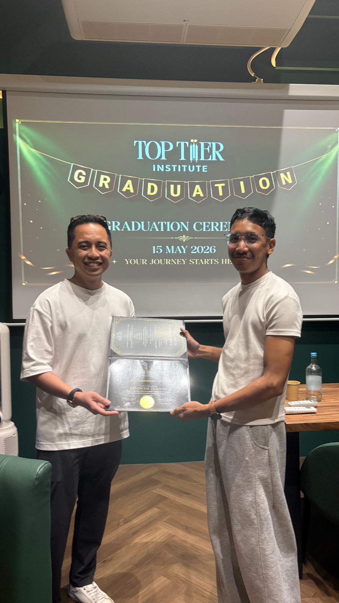 Toptier Institute graduate 1