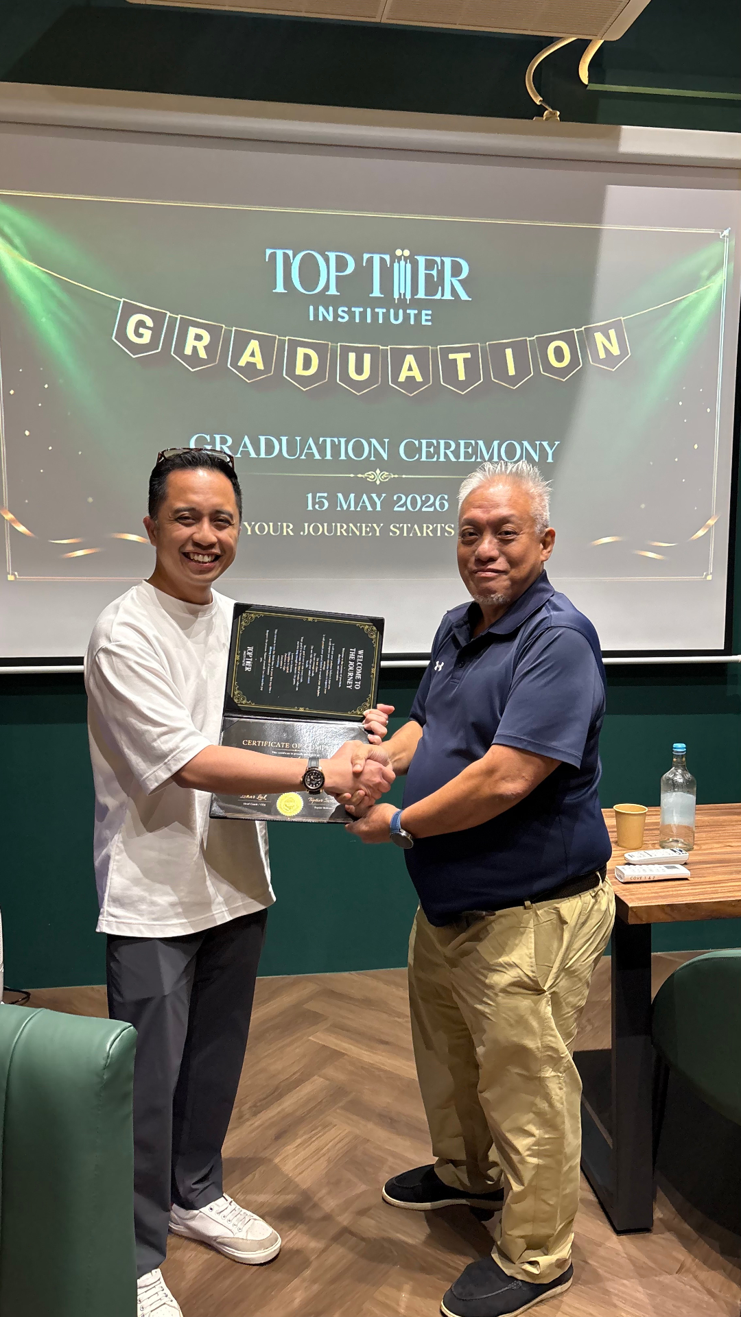Toptier Institute graduate 4