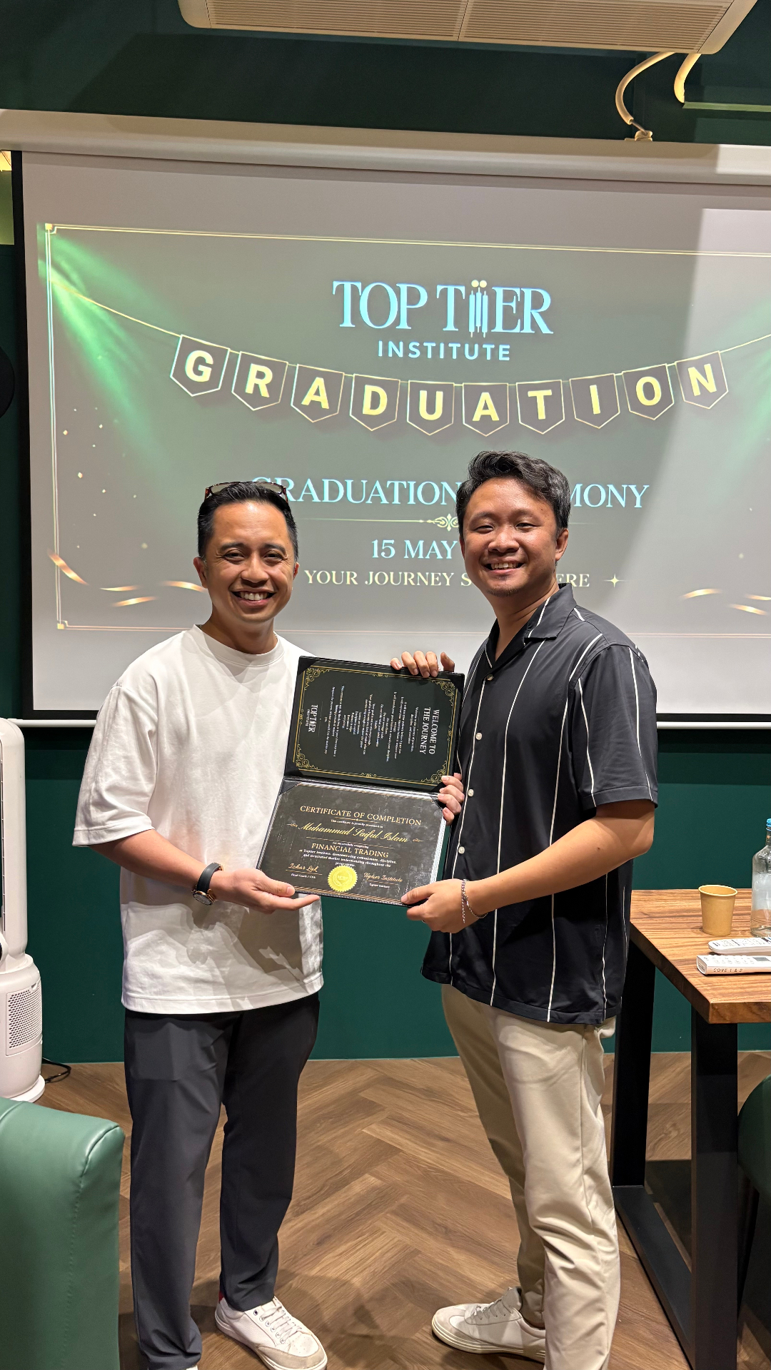 Toptier Institute graduate 3