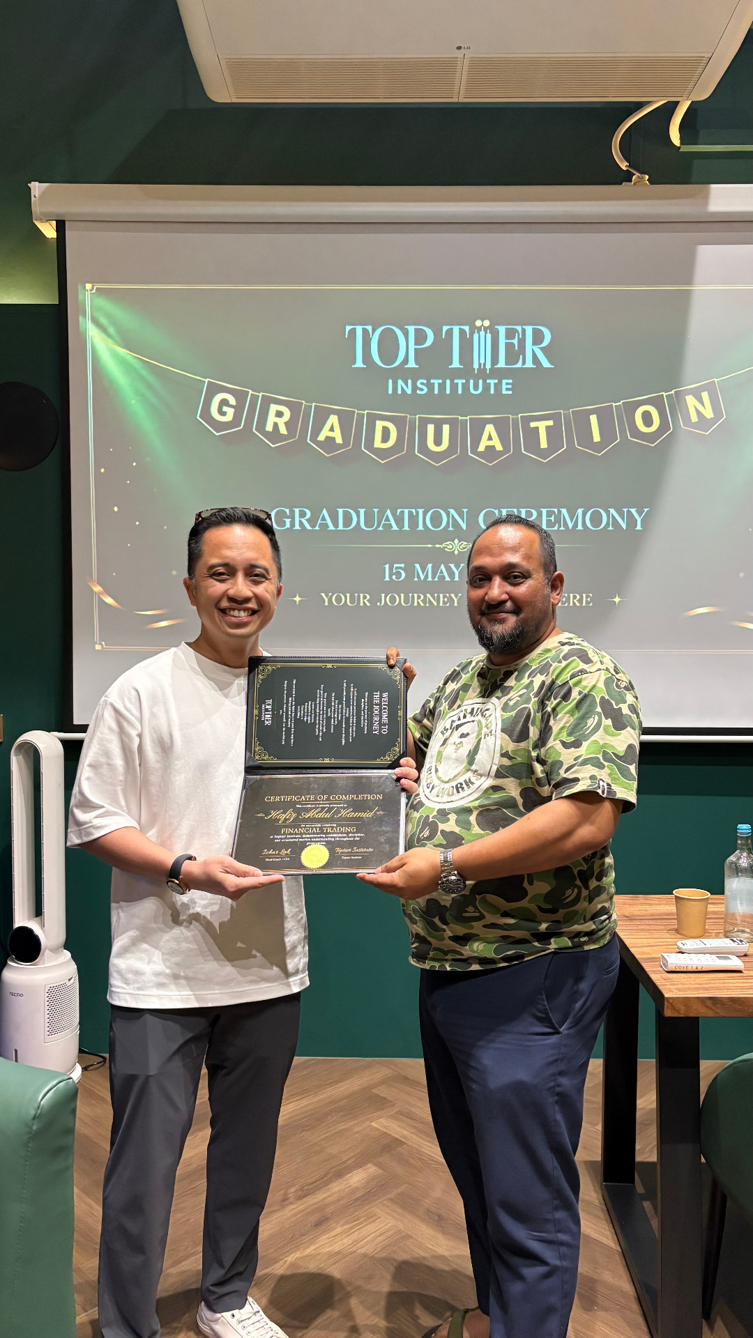 Toptier Institute graduate 2