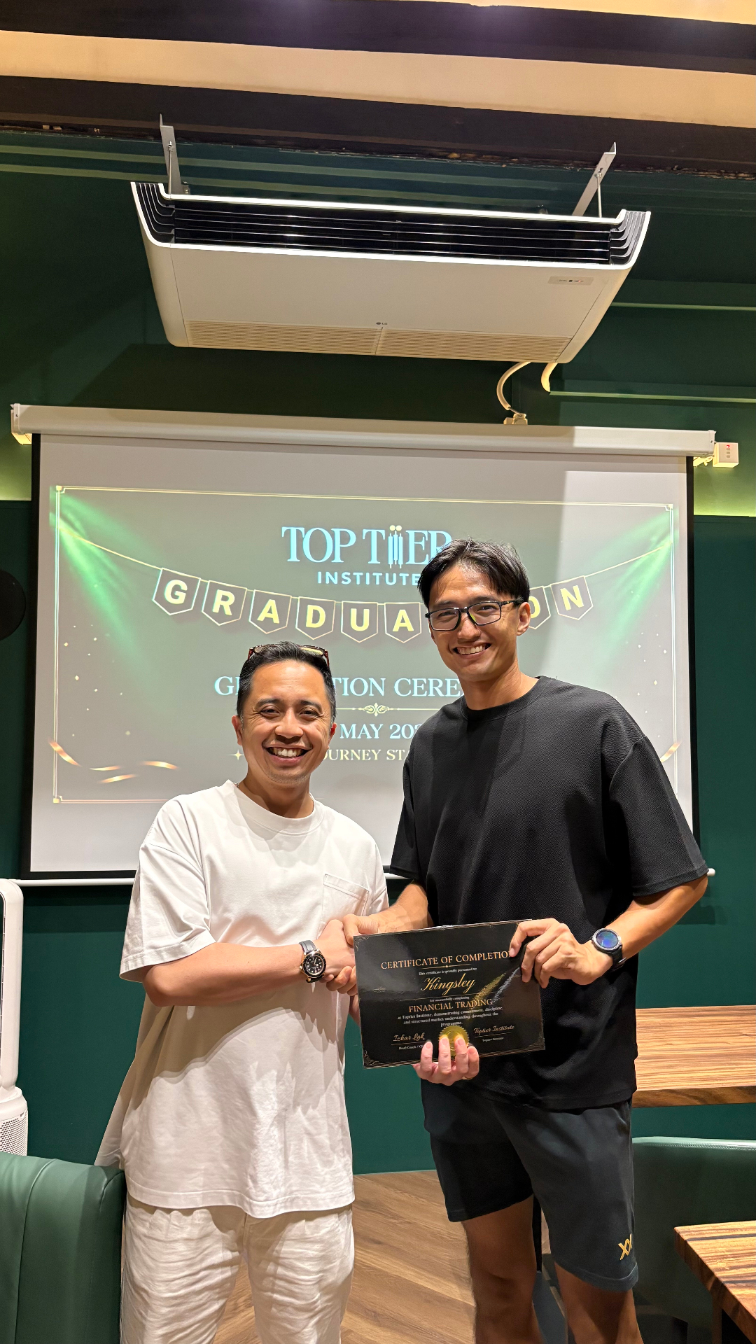 Toptier Institute graduate 9